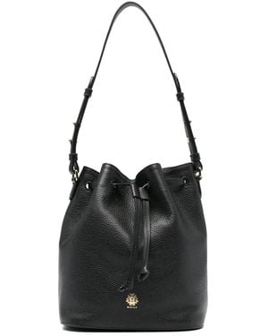【送料&関税込】Bally Bag Bucket BALLY☆関税込 ロゴ CLEOH BUCKET BAG・レザー ショルダー