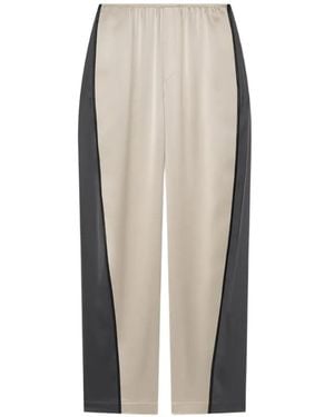 Nanushka Pantalones De Chándal Zoela Con Cinturilla Elástica - Blanco