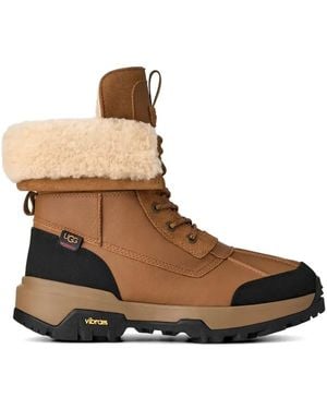 UGG Adirondack Lace-Up Boots - Brown