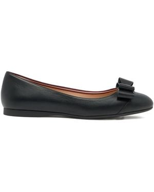 Bally Ysla Bow Ballet Flats - Black