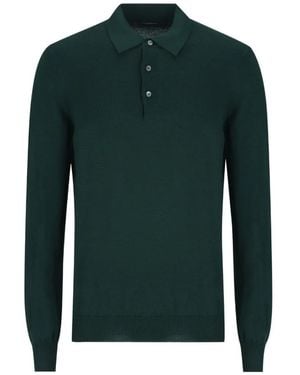 Tagliatore Palmer Fine-Knit Sweater - Green