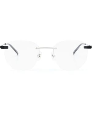dunhill Thin-Arms Frameless Glasses - Gray