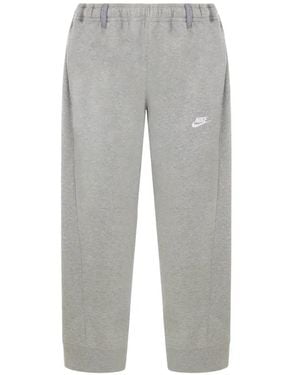 Bless Jersey En Denim Broek - Grijs