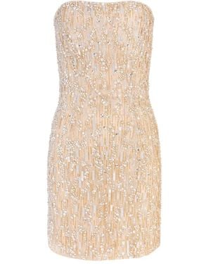 Jenny Packham Minuit Mini Dress - Natural