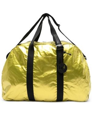 Jack Gomme Metallic-Effect Walk Shoulder Bag - Yellow
