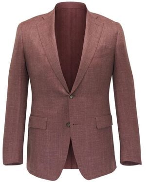 Atelier Munro Single-Breasted Blazer - Purple