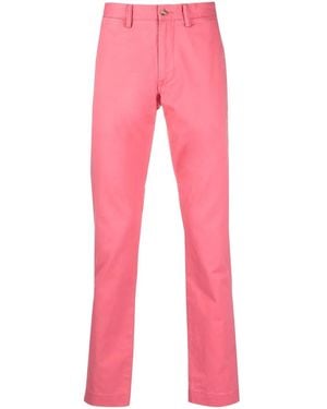 Polo Ralph Lauren Stretch-Cotton Trousers - Pink