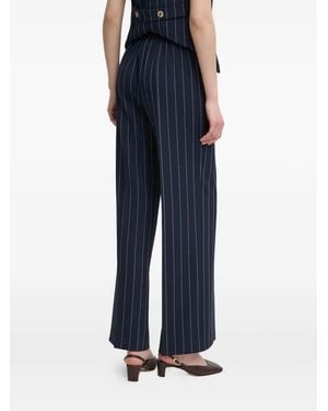 Sandro Ferrone Pantalones a rayas diplomáticas - Azul