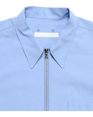 Sophnet Zip-Front Overshirt - Blue