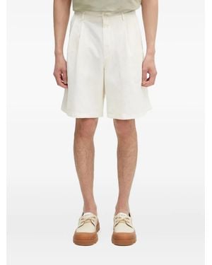 Norse Projects Shorts mit Bundfalten - Weiß