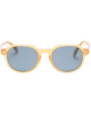 Vuarnet Belvedere Round-Frame Sunglasses - Blue