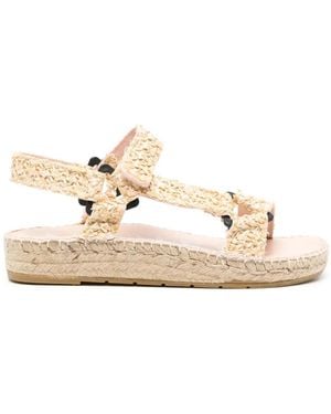 Manebí Yucatan Raffia Espadrilles - Natural