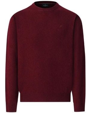 Hackett Crew Neck Embroidered Jumper