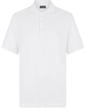 Billionaire Baroque Polo Shirt - White