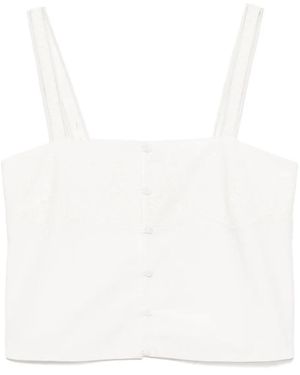 Posse Beryl Cami Top - White