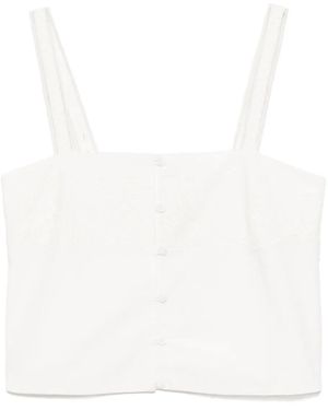 Posse Beryl Cami Top - White