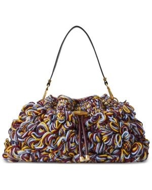 Jimmy Choo Bon Bon Bucket E/W Bag - Brown