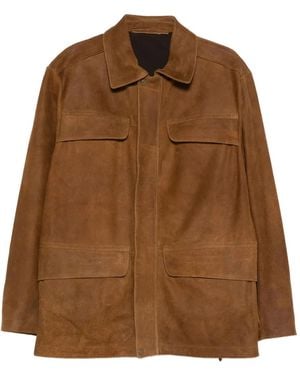 Salvatore Santoro Giacca Con Tasche - Marrone