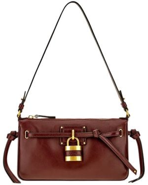 Chloé Borsa A Spalla Padlock - Viola