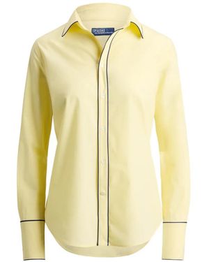 Polo Ralph Lauren Piping-Detail Shirt - Yellow