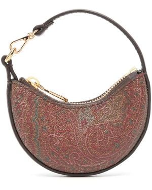 Etro Paisley-Print Mini Bag - Pink