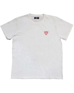 HTC Logo-Print Cotton T-Shirt - White