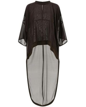 DI.LA3 PARI' Asymmetrisches Coda Oberteil - Schwarz