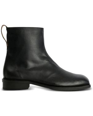 Our Legacy Daimono Zip Leather Boots - Black