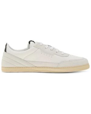 Groundies Zürich Perforated Leather Sneakers - White