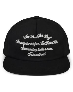 BREATH Logo-Embroidered Snapback Cap - Black