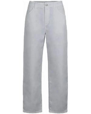 Moorer Pantalones Lania-O-Bxt Con Cinco Bolsillos - Gris