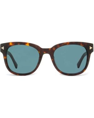 Bally Square-Frame Sunglasses - Blue