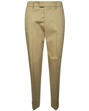 Berwich Pantalones Con Pinzas - Neutro