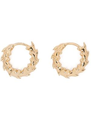 Shaun Leane Mini Serpent's Trace Hoop Earring - Metallic
