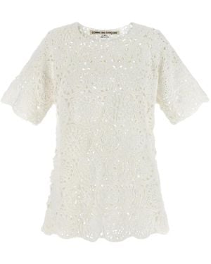Comme des Garçons Round-Neck T-Shirt - White