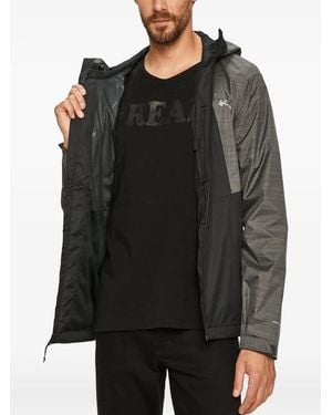 Columbia Two-Tone Hooded Jacket - Black