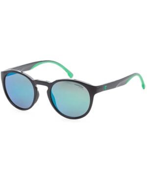 Carrera Round-Frame Sunglasses - Blue