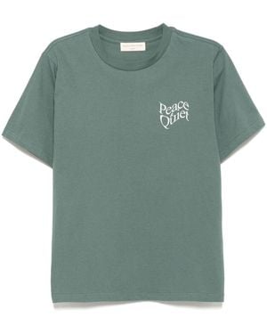 Museum of Peace & Quiet Warped T-Shirt - Green