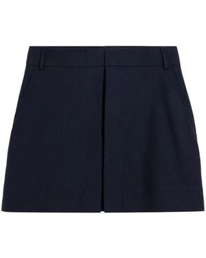 Ami Paris Wool Skirt - Blue
