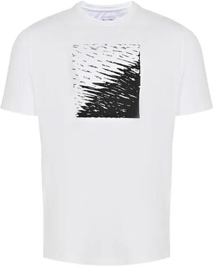 Pal Zileri Graphic Print T-Shirt - White