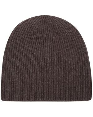 BERNER KUHL Ribbed Beanie Hat - Brown