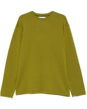 Extreme Cashmere Rock Long Sleeve Rock T-Shirt - Green
