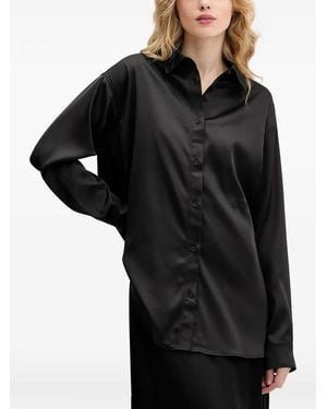 KARL LAGERFELD Buttoned Shirt - Black