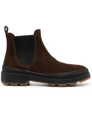 Camper Stivaletti Con Inserti - Marrone