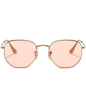 Ray-Ban Hexagonal Sunglasses - Pink