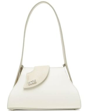 Gcds Small Comma Tote Bag - White