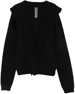 Rick Owens Hooded Jacket - Black