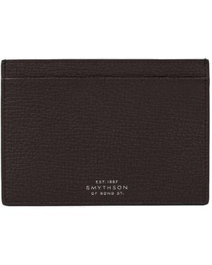 Smythson Étui Pour Passeport Ludlow - Black