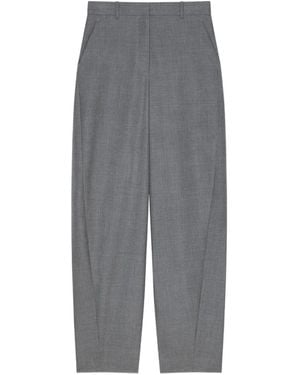 Givenchy Pantalones de vestir con detalle de bolsillo - Gris