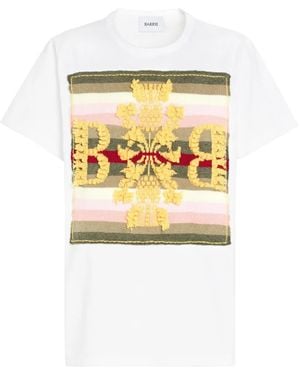 Barrie ストライプ Tシャツ - メタリック